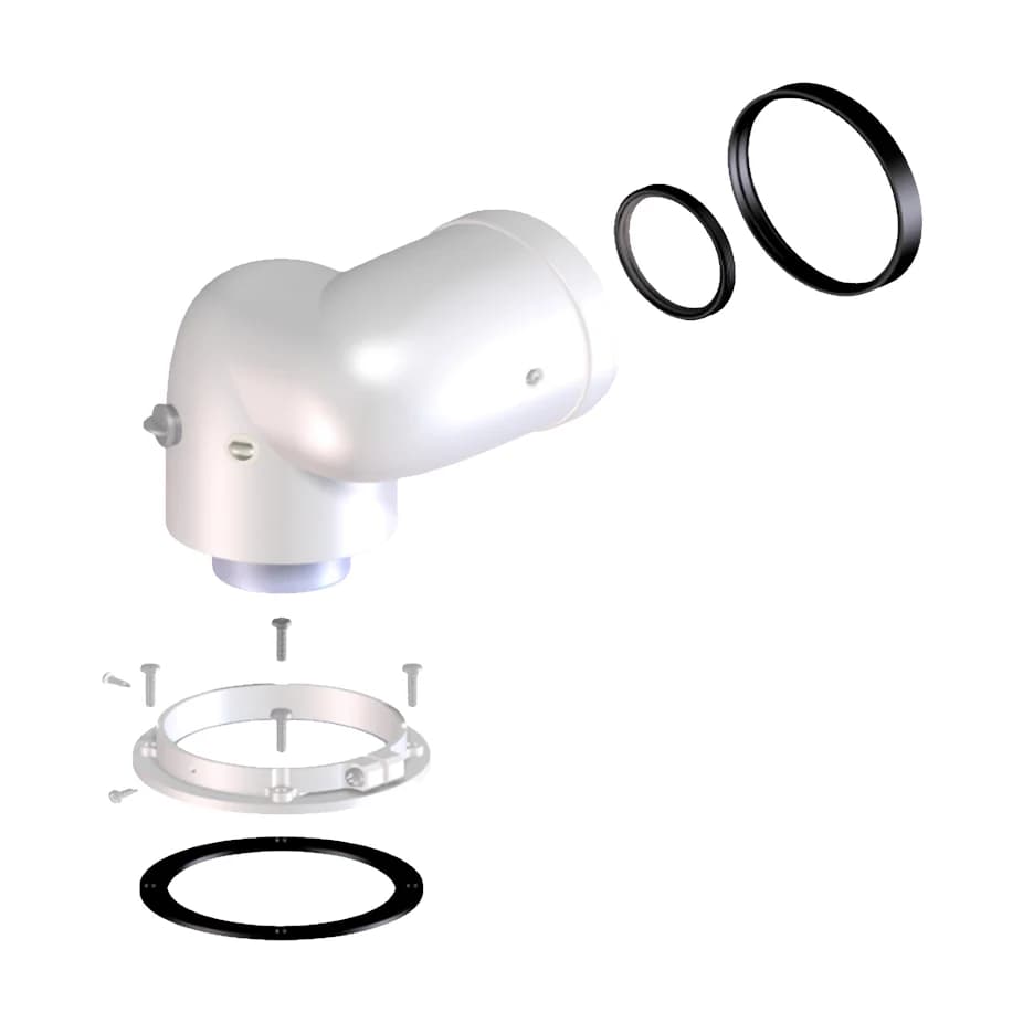 Biasi Boiler Flue Accessories – Offset Flue Adaptor