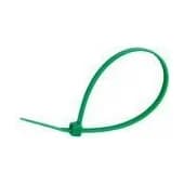 UniStrand CT5-Green 203mm Nylon Cable Ties Coloured Standard(4.8mm) Pack of 100