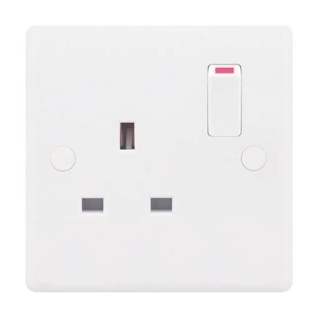 SSL521 1 Gang 13 Amp Socket SP – Switched