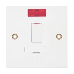 LG9218N 13 Amp Fused Connection Unit with Neon DP – Switched