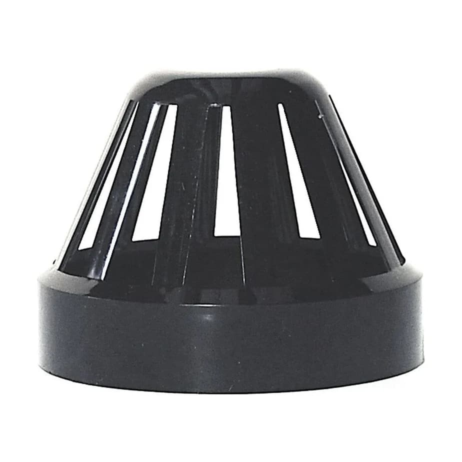 Aquaflow 110mm Solvent Soil Vent Cowl Black