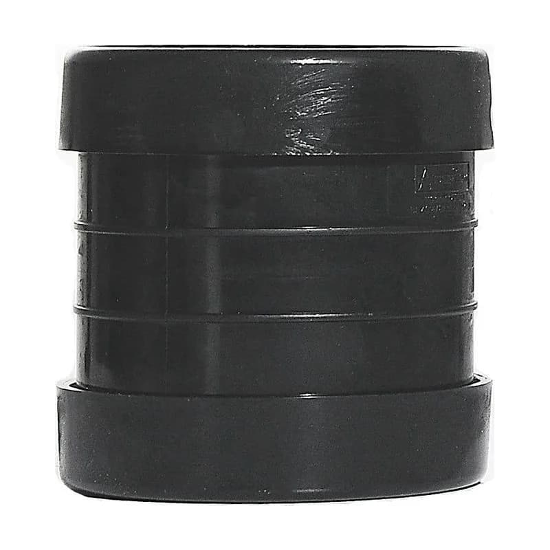 Aquaflow 110mm Push Fit Soil Coupling Black