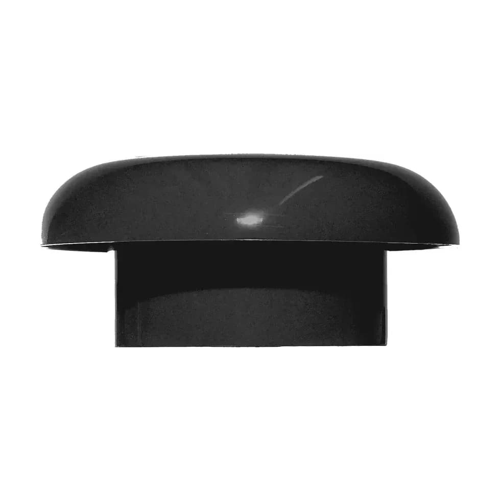 Aquaflow 110mm Push Fit Soil Mushroom Vent Cowl Black