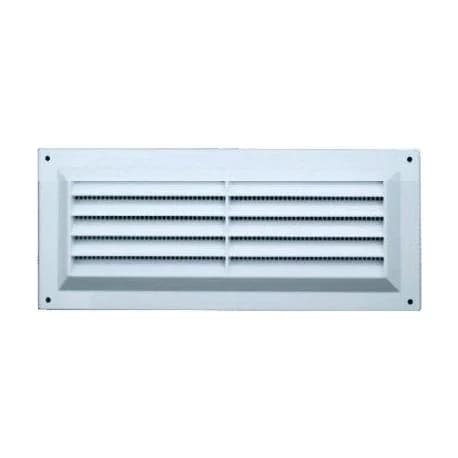 PVC Louvre Vent 225mm x 75mm