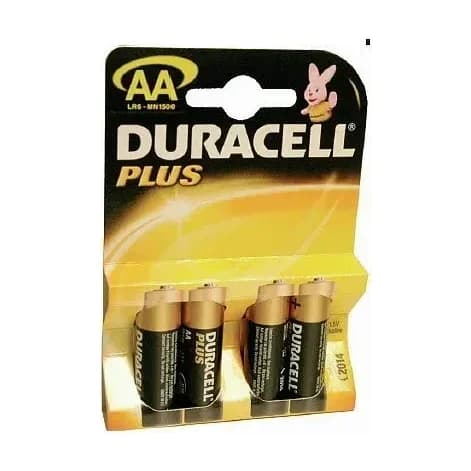 Duracell Plus Batt AA 1.5V x4