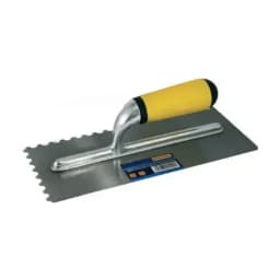 10mm Steel SQ Notched Trowel Soft HDL