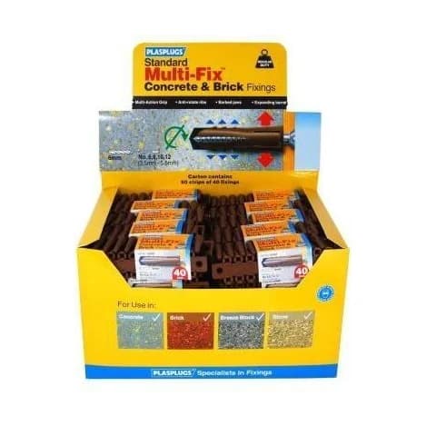 P/Plug Reg Multi-Fix Plugs GP600 x40