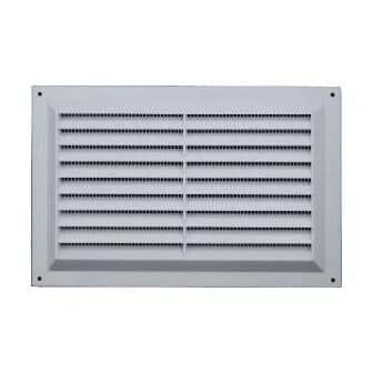 PVC Louvre Vent 225mm x 150mm