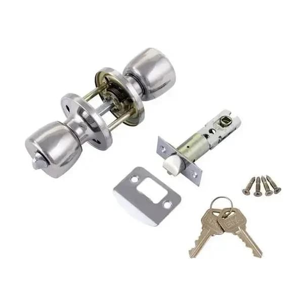 Era Chrome Entrance Knob Set