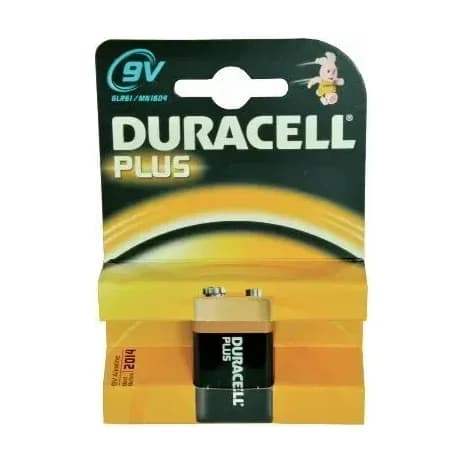 Duracell Plus Batt 9V