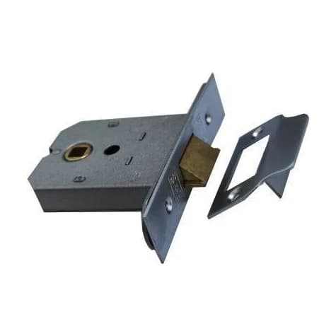 Heavy Mortice Latch 75mm NP