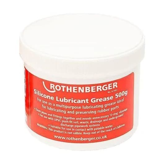 Rothenberger 67051 Silicone Lubricant Grease 500g