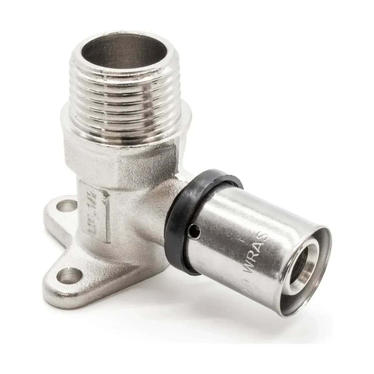 Male Bacplate Elbow 16mm x 1/2