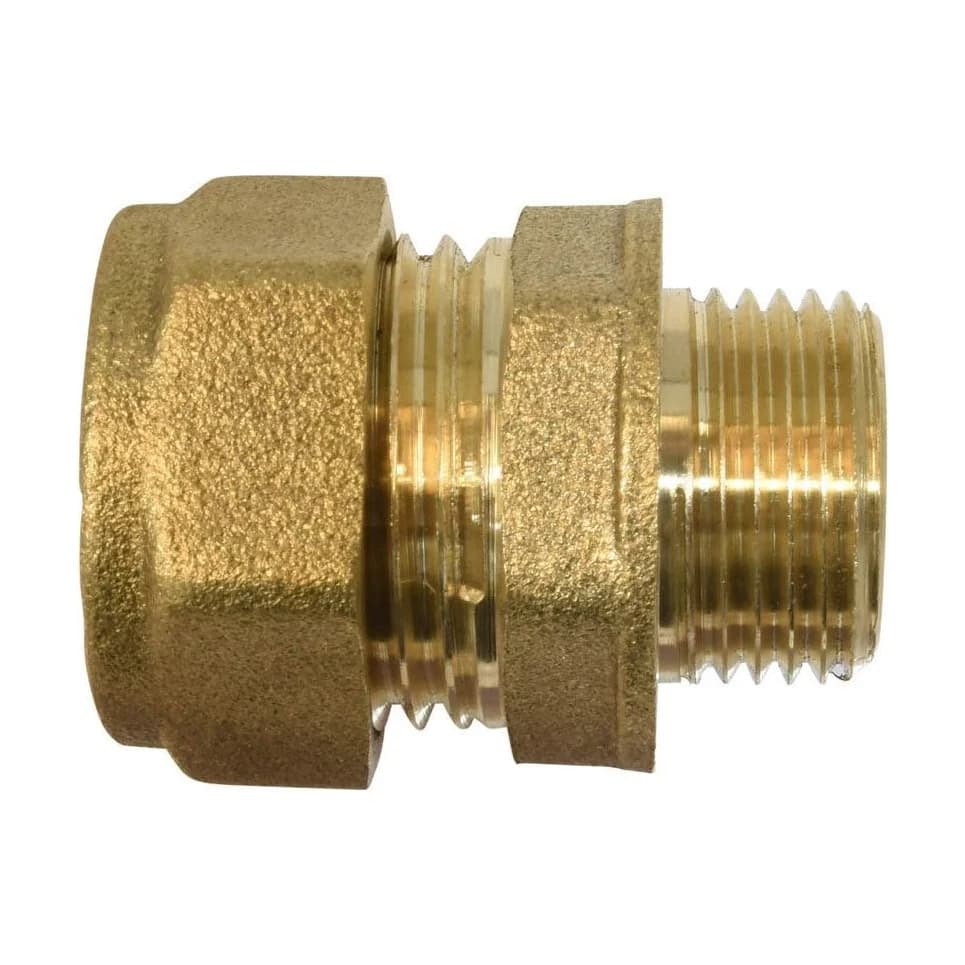 Compact Male Iron Compression Coupler