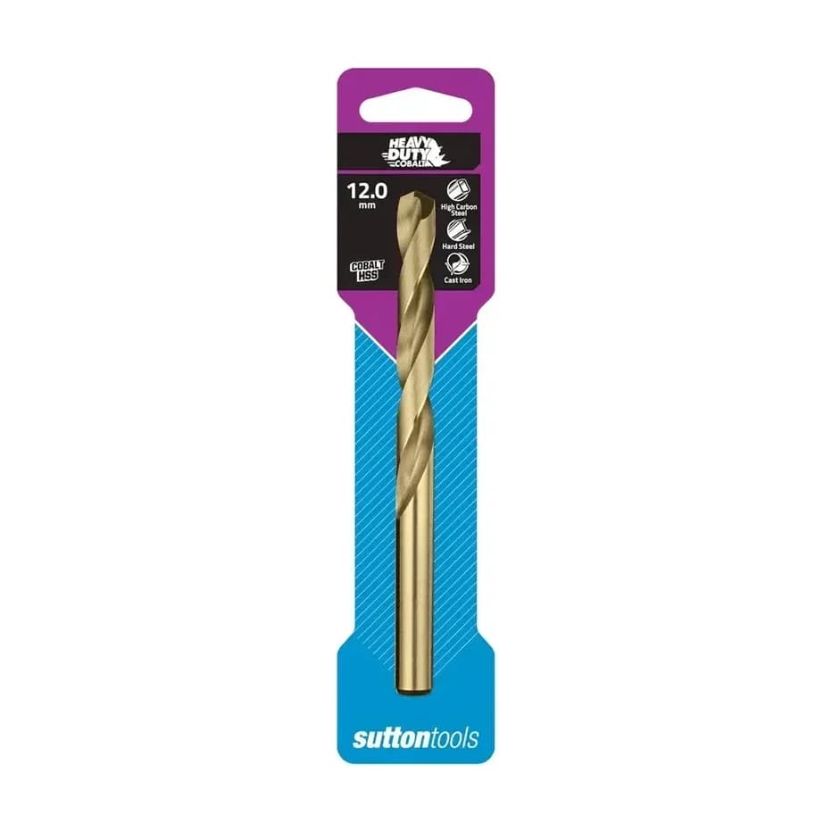 Cobalt HSS Drill Bit Heavy Duty 12mm