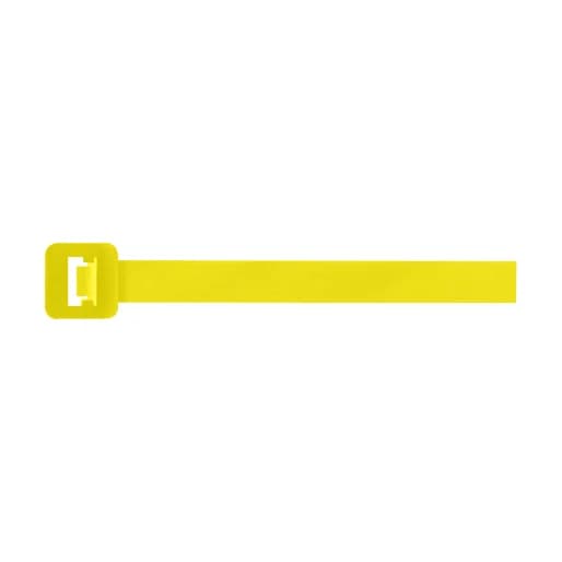 Yellow Cable Ties 200mm x 4.8mm