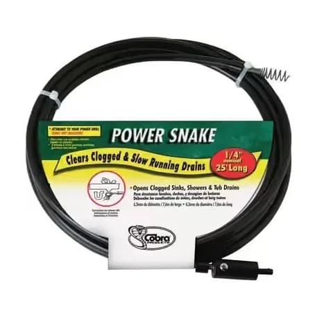 Power Snake 15 ft. L Snake Drain Auger