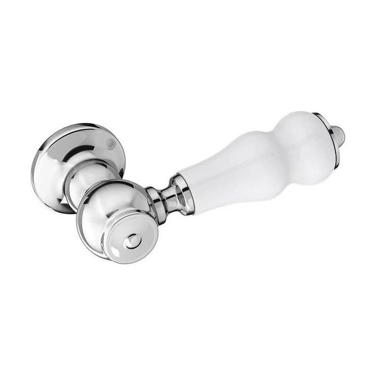 Traditional Ceramic Chrome Cistern Lever 1/2"