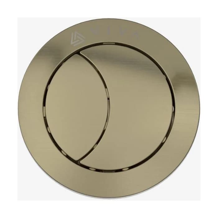 Uni Button Brushed Brass (for Skylo Flush valves)