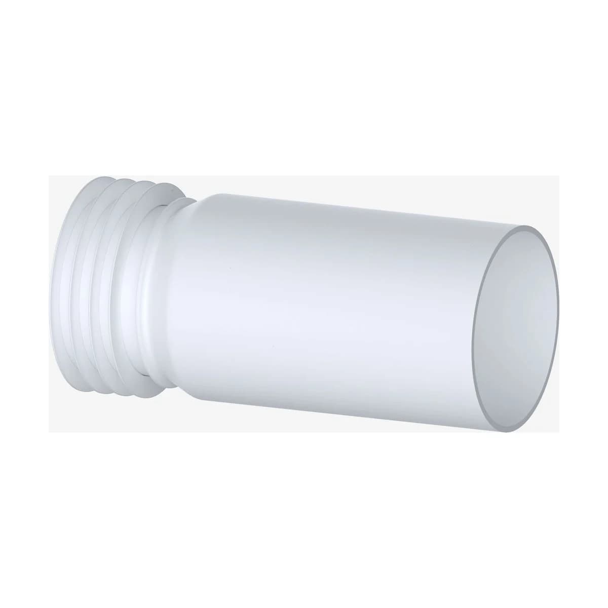 Viva 4" 110mm Easi-Fit Straight WC Pan Connector Extension PP0007
