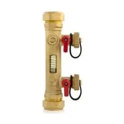 Inta INFBV28 Heat Pump Flow Balancing Valve with Fill & Flush 28mm - 5 to 40 l/min