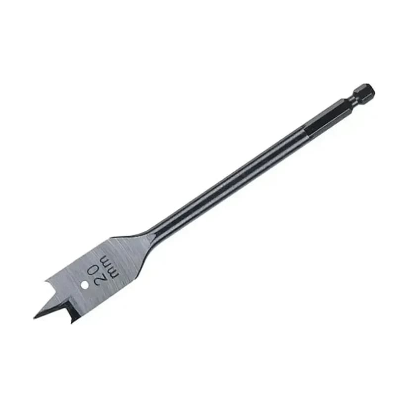 Milwaukee Flat Wood Drill Bit, 20mm x 160mm