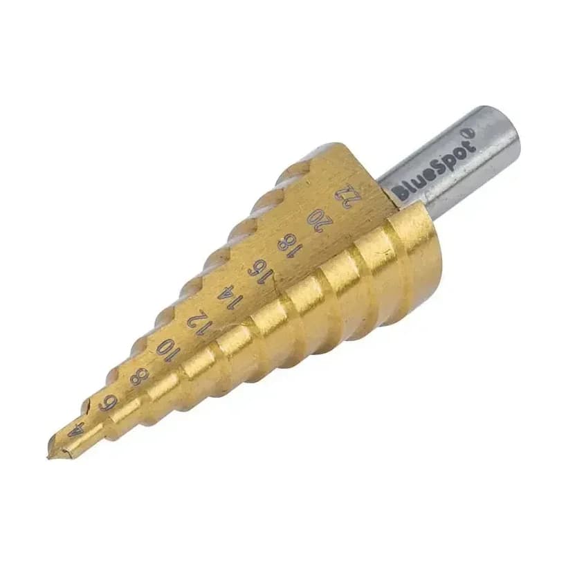 BlueSpot Tools HSS Step Drill 4-22mm