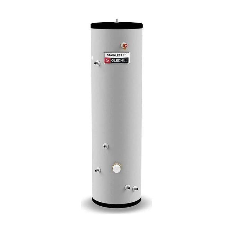 Gledhill Stainless ES 200L Indirect Unvented Cylinder - Indirect Connection