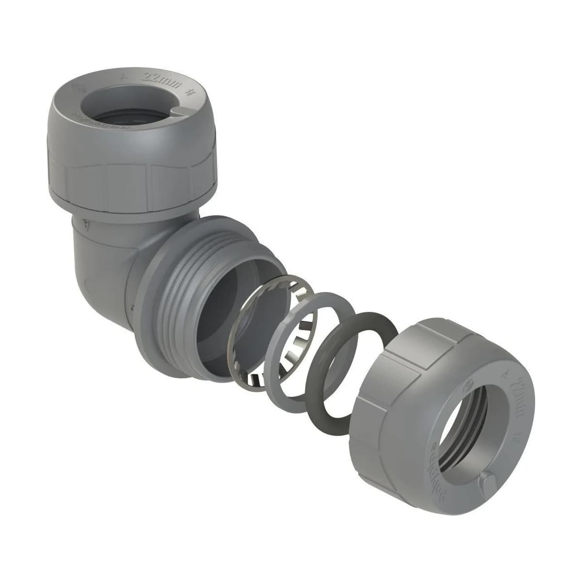 22mm Elbow Polyplumb