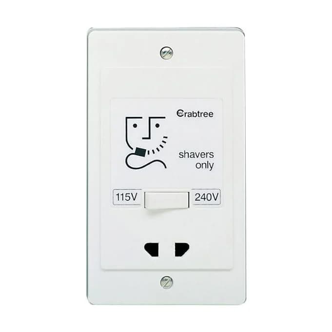Shaver Socket 240v/110v