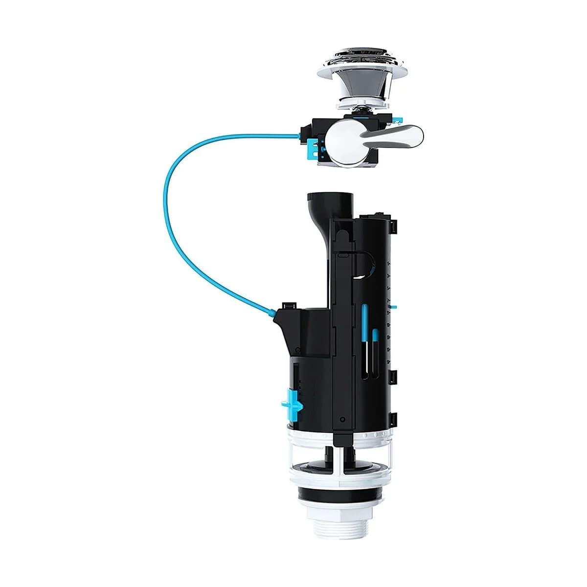 Skylo Lever or Push Button Dual Flush Valve