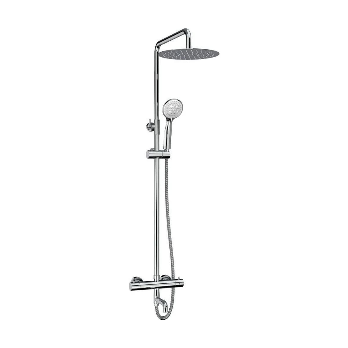 Plan Thermostatic Bar Showe with Rigid R
