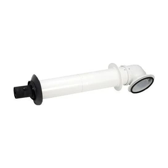 Worcester Standard Telescopic Horizontal Flue Kit 350-570mm 7716191082
