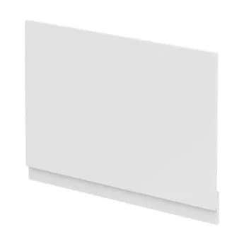 Halite Waterproof Bath End Panel White Gloss - 800mm