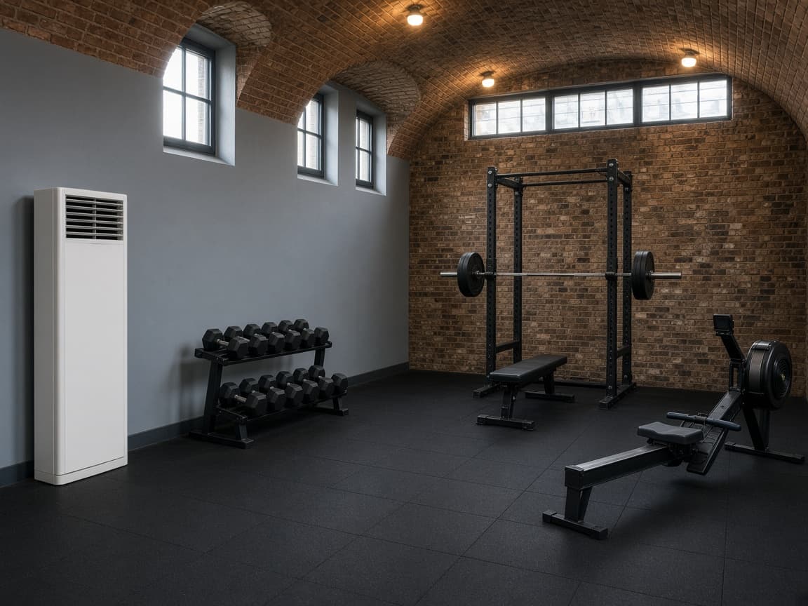 Showroom / gym with air conditioning