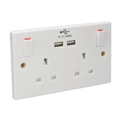 2G Switch Socket with USB