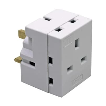 Adaptor 3w 3pin Fused