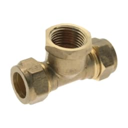 Reducing Tee Female Branch 15x1/2x15 Reducing Tee Female Branch 15x1/2x15