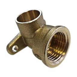 15mm x 1/2" EF Wallplate Elbow 15mm x 1/2" EF Wallplate Elbow