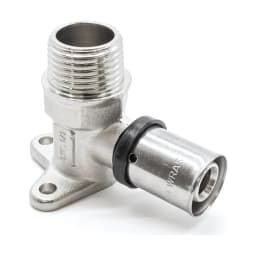 Keyplumb MLCP Male Back Plate Elbow (16mm x 1/2 Inch) Keyplumb MLCP Male Back Plate Elbow (16mm x 1/2 Inch)