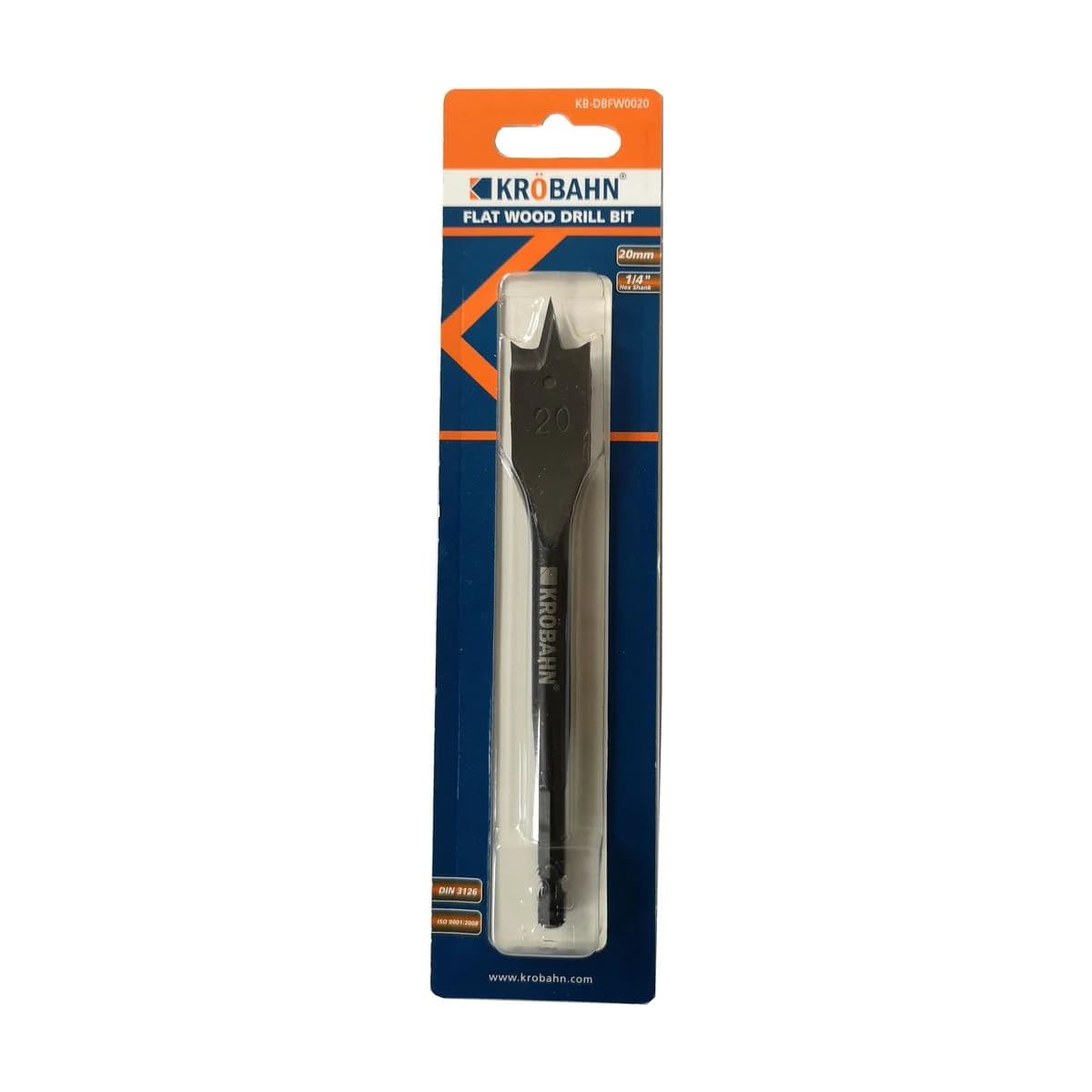 Flat Wood Drill Bit 20mm