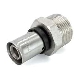 MLCP Male Iron Coupler (16mm x 1/2 Inch) MLCP Male Iron Coupler (16mm x 1/2 Inch)