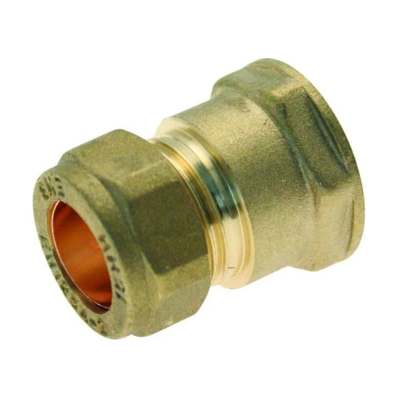 15mm x 1/4" Compact Male Iron Compression Coupler 15mm x 1/4" Compact Male Iron Compression Coupler