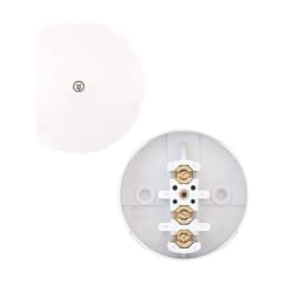 LGK828 30 Amp Junction Box – 3 x 4mm Terminals – White LGK828 30 Amp Junction Box – 3 x 4mm Terminals – White