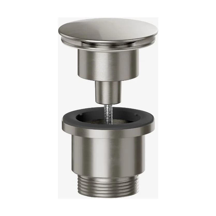 Universal Clicker Basin Waste Brushed Nickel